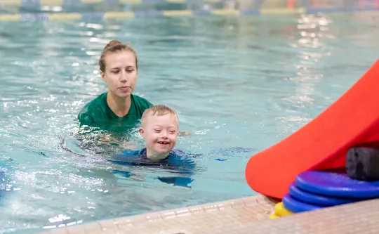 Private swim lessons